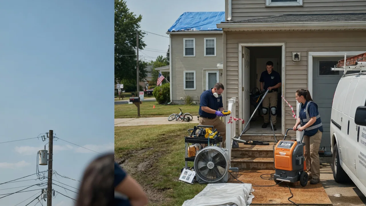 Water Damage Repair in Church Road, VA near me